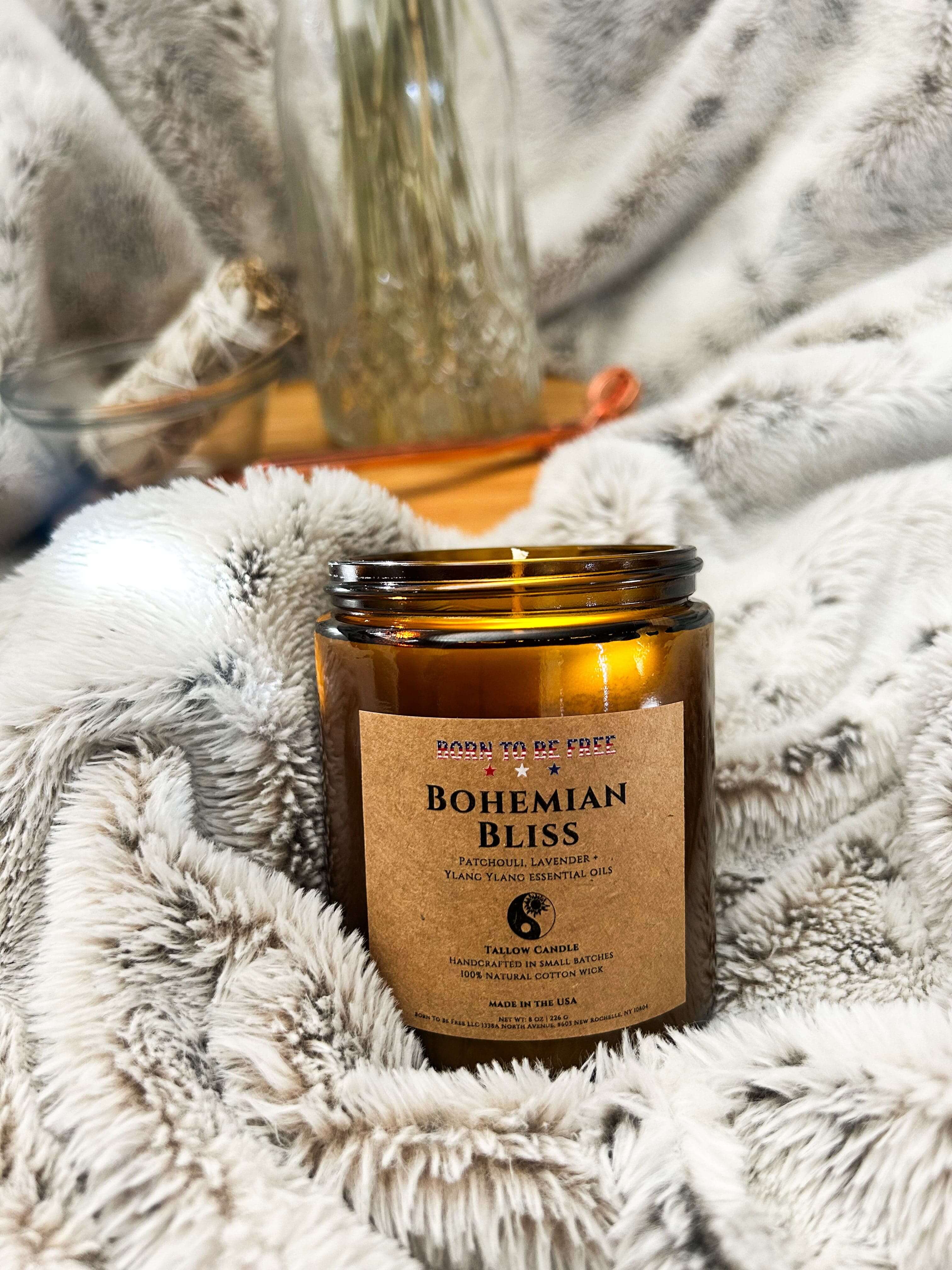Bohemian Bliss Tallow Candle