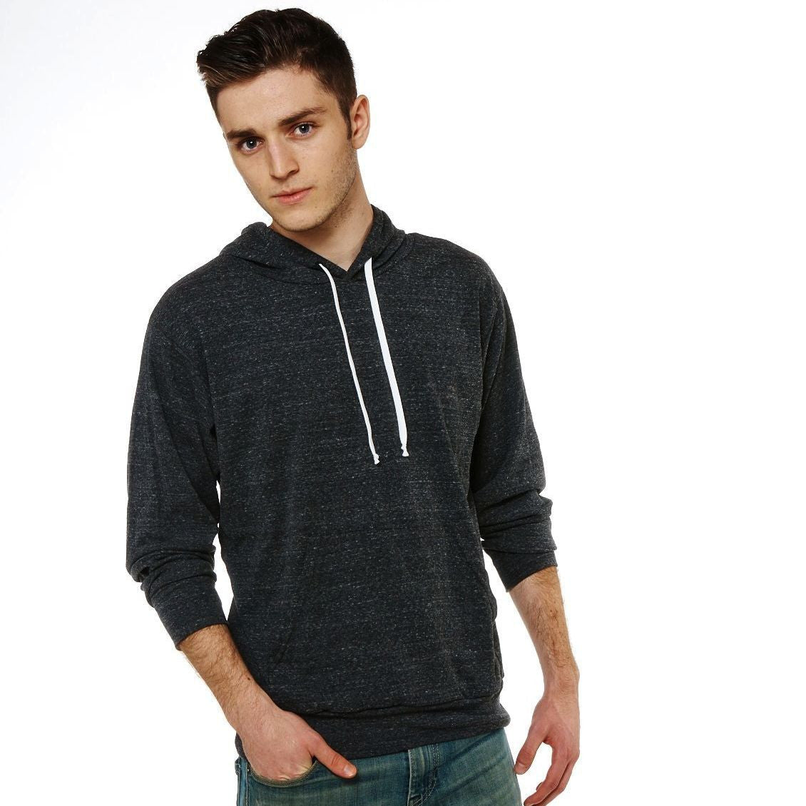 3003TB - CLOSEOUT Unisex Tri-Blend Lightweight Hoodie