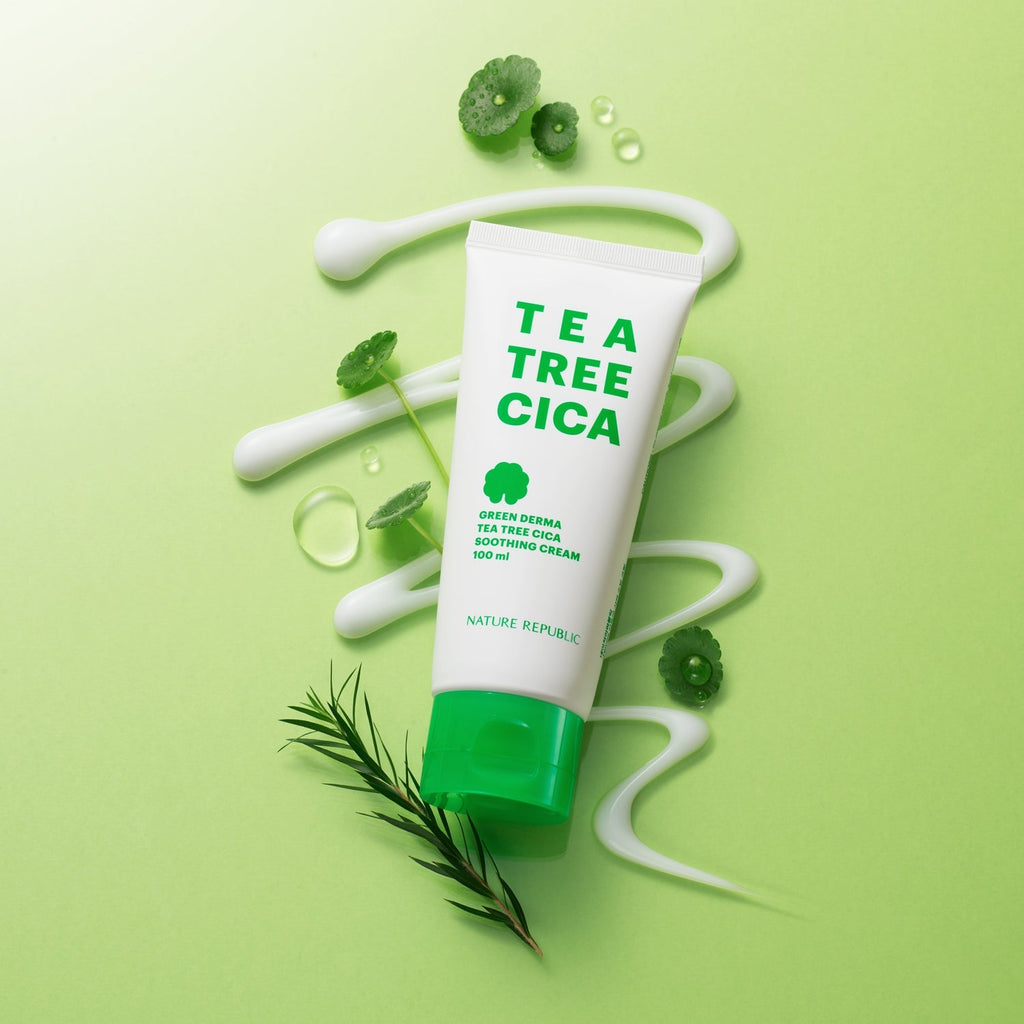 Green Derma Tea Tree Cica Soothing Cream